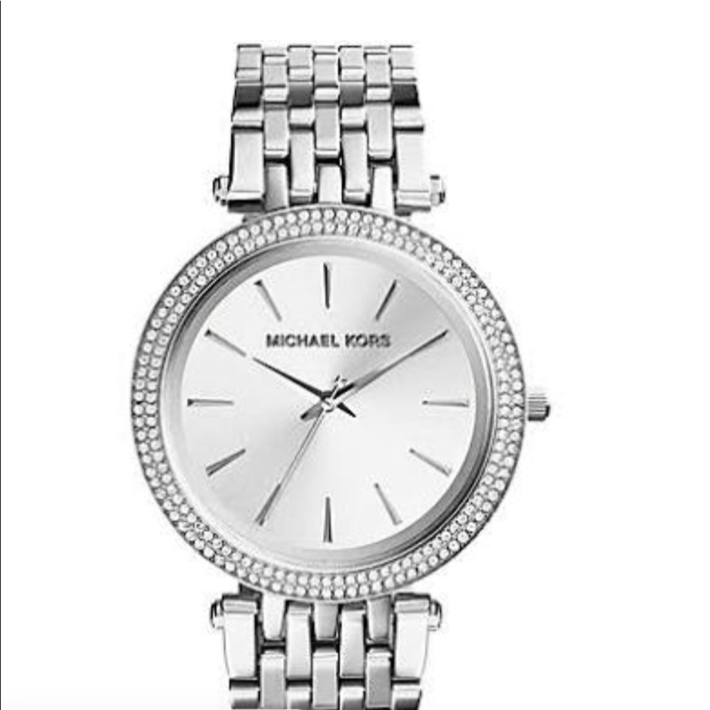 Michael Kors Silver Darcy Watch - worn once